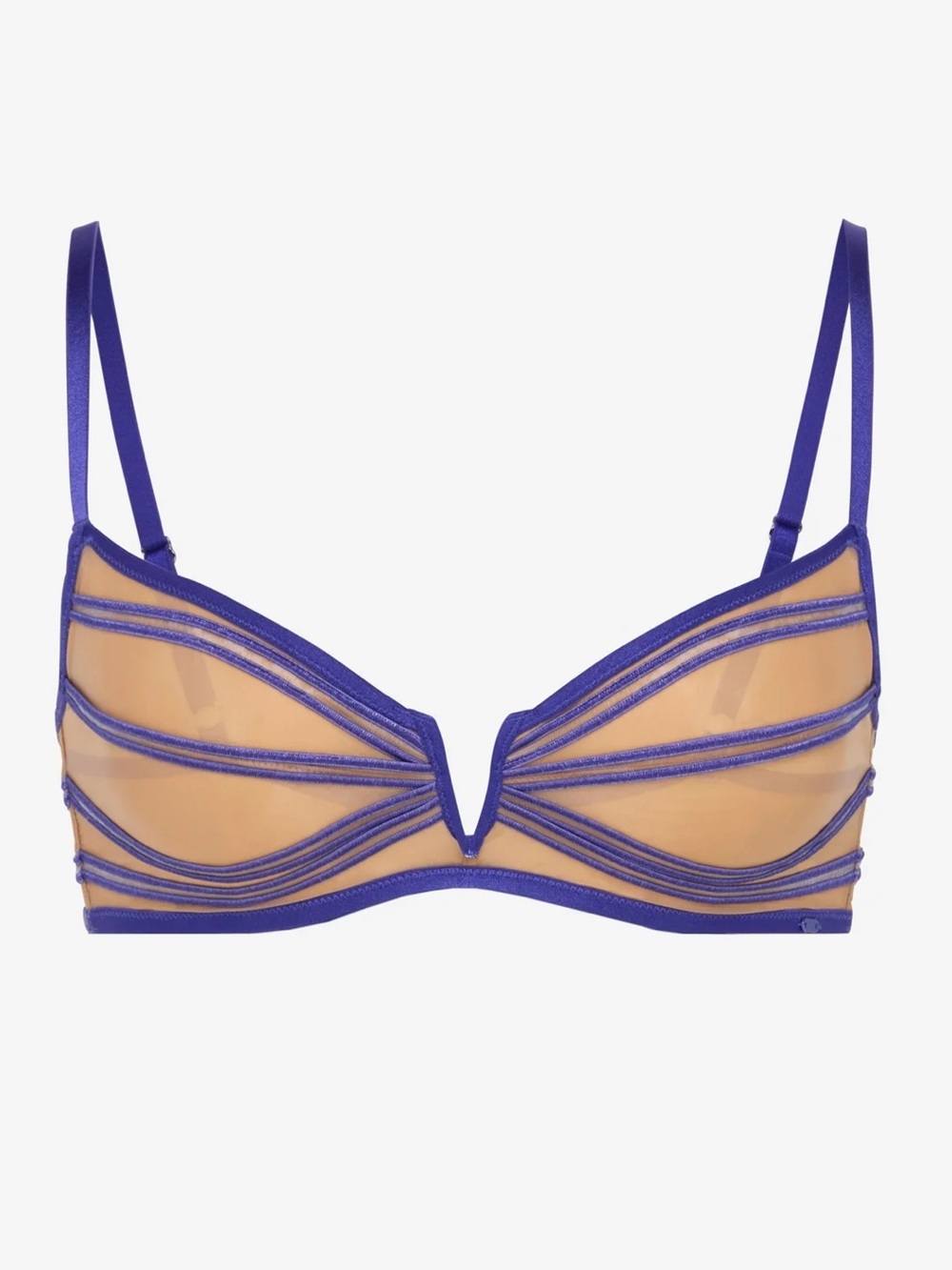 Savage X Fenty Strappy Hour Striped Bralette 2X